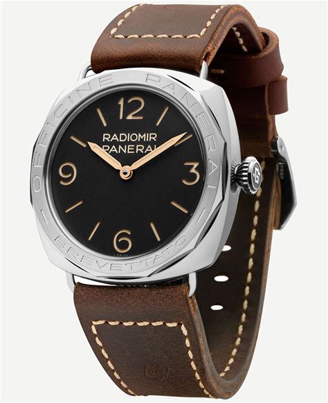 Panerai Radiomir 3 Days Acciaio Brevettato PAM685 .